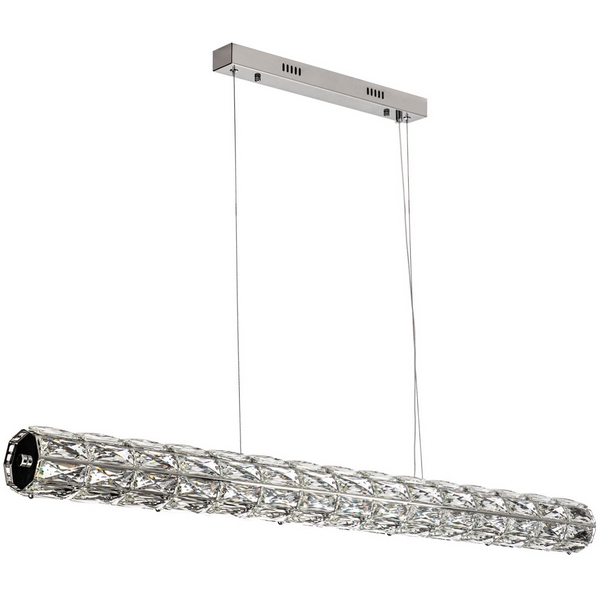 Изображение товара Потолочный светильник Modelux ML. 340. 1200 CR с хрусталем - современные линии и яркий свет