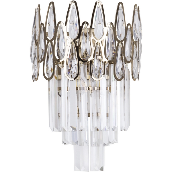 

Бра хрустальное Modelux MODELUX ML.380.02, Прозрачный;бронза, MODELUX ML.380.02