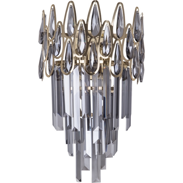 

Бра хрустальное Modelux MODELUX ML.381.02, Дымчатый, MODELUX ML.381.02