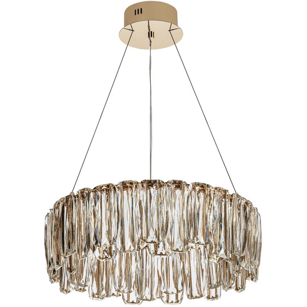 Изображение товара Подвесная люстра светодиодная хрустальная Modelux ML.5550.600 CP