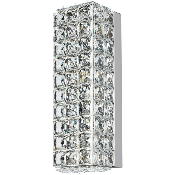 Изображение товара Бра хрустальное Modelux ML.555.03 CR стиль модерн с 3 лампами для внутреннего освещения