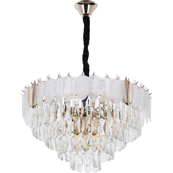 

Подвесная люстра хрустальная Modelux MODELUX ML.602.12, Хром, MODELUX ML.602.12