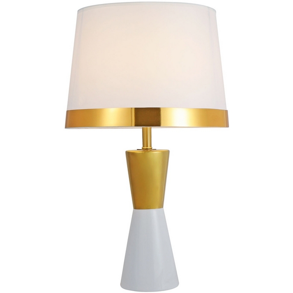 

Интерьерная настольная лампа Modelux MODELUX ML.6104.01TL BS-WH, Золото, MODELUX ML.6104.01TL BS-WH