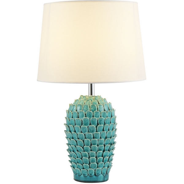 

Интерьерная настольная лампа Modelux MODELUX ML.6191.01TL GN, Бирюзовый, MODELUX ML.6191.01TL GN