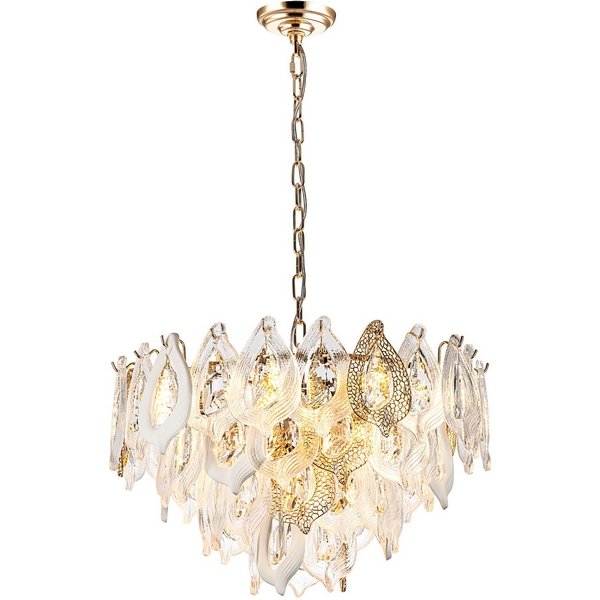 

Подвесная люстра хрустальная Modelux ML.6197.600 GD, Золото, ML.6197.600 GD