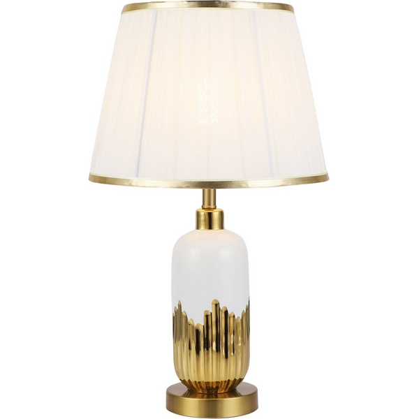 

Интерьерная настольная лампа Modelux MODELUX ML.6210.01TL WH, Золото, MODELUX ML.6210.01TL WH