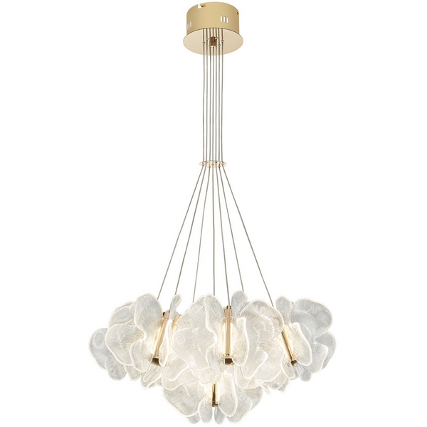 

Подвесная люстра светодиодная Modelux ML.6222.650 CP, Шампань, ML.6222.650 CP