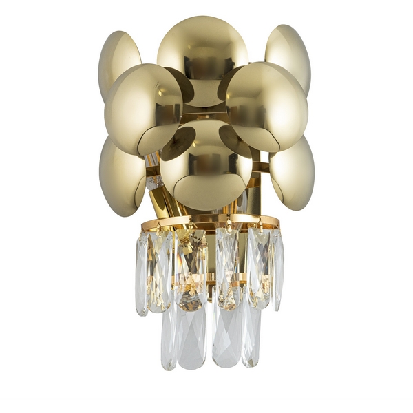 

Бра хрустальное Modelux MODELUX ML.627.02, Золото, MODELUX ML.627.02