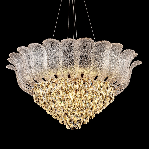 

Подвесная люстра Modelux MODELUX ML.6550.17P, Прозрачный;золото, MODELUX ML.6550.17P