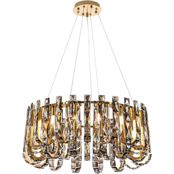 

Подвесная люстра хрустальная Modelux ML.6621.14 BS-SM, Латунь, ML.6621.14 BS-SM
