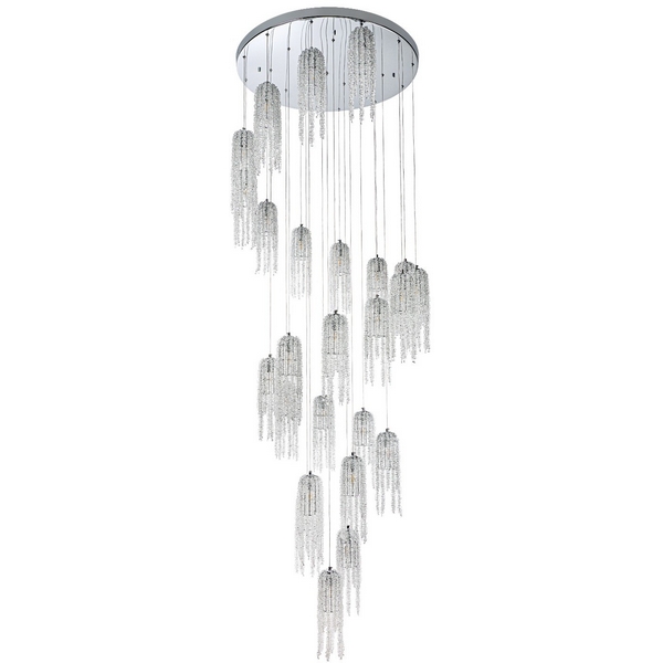 

Подвесная люстра хрустальная Modelux MODELUX ML.6688.25 CR, Хром, MODELUX ML.6688.25 CR