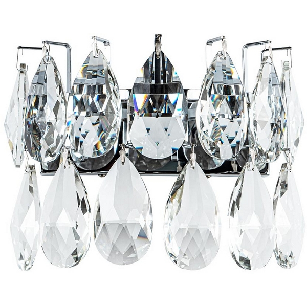 

Бра светодиодное хрустальное с регулировкой цветовой температуры Modelux MODELUX ML.6900.300 CR, Хром;прозрачный, MODELUX ML.6900.300 CR