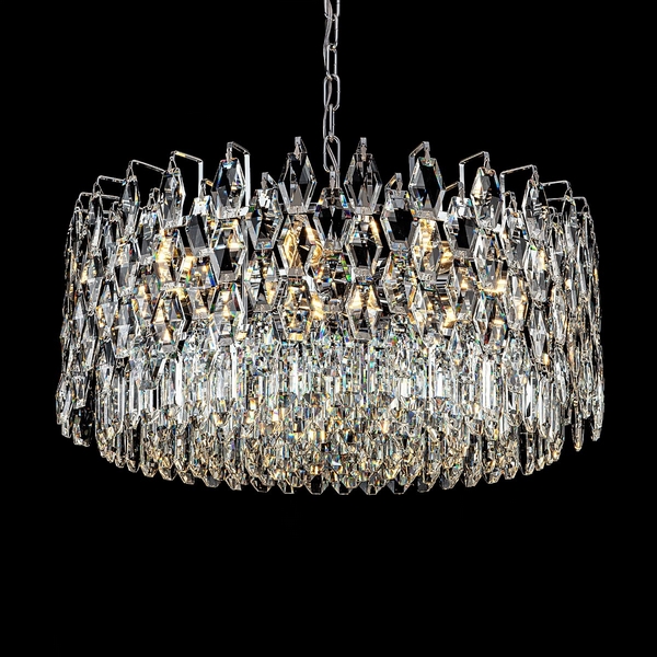 

Подвесная люстра хрустальная Modelux MODELUX ML.6938.600 CR, Хром;прозрачный, MODELUX ML.6938.600 CR