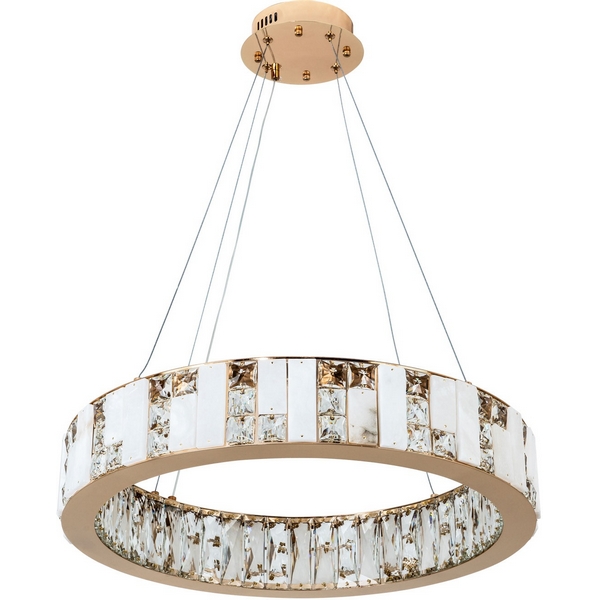 

Подвесная люстра светодиодная с регулировкой цветовой температуры Modelux MODELUX ML.6985.600P GD, Золото, MODELUX ML.6985.600P GD