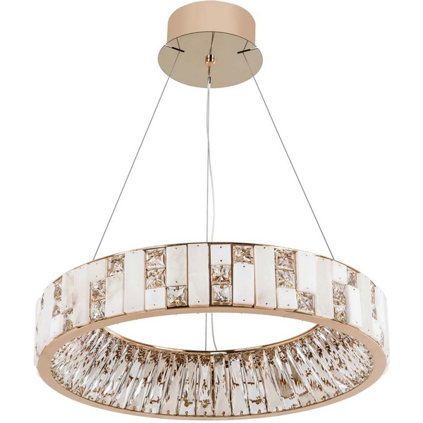 

Подвесная люстра светодиодная с регулировкой цветовой температуры Modelux MODELUX ML.6988.600P GD, Золото, MODELUX ML.6988.600P GD