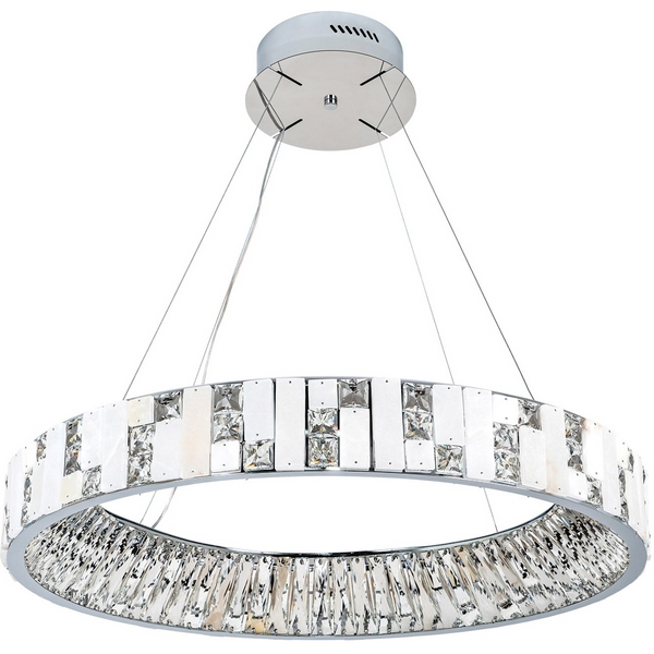 Изображение товара Подвесная светодиодная люстра Modelux ML.6988.800P CR с регулировкой цвета