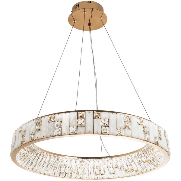 

Подвесная люстра светодиодная с регулировкой цветовой температуры Modelux MODELUX ML.6988.800P GD, Золото, MODELUX ML.6988.800P GD