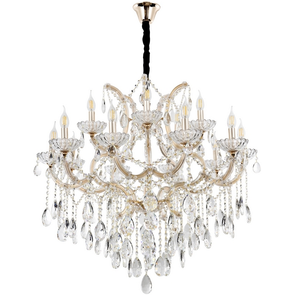 

Подвесная люстра Modelux MODELUX ML.7003.16P, Золото, MODELUX ML.7003.16P