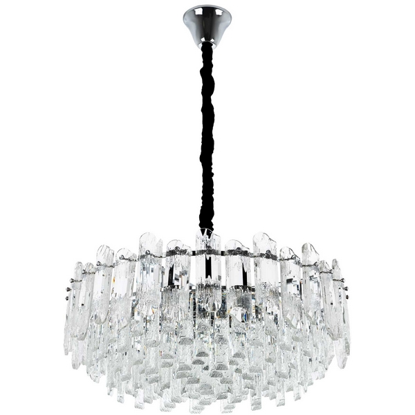 

Подвесная люстра хрустальная Modelux MODELUX ML.7083.12 CR, Хром;прозрачный, MODELUX ML.7083.12 CR