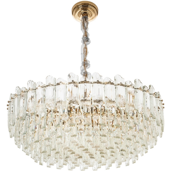 

Подвесная люстра хрустальная Modelux MODELUX ML.7083.18 GD, Прозрачный;золото, MODELUX ML.7083.18 GD