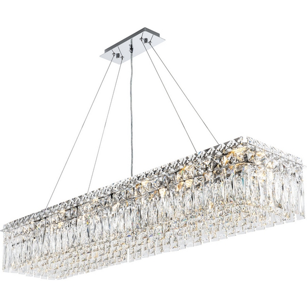

Подвесная люстра хрустальная Modelux ML.7084.1200 CR, Хром;прозрачный, ML.7084.1200 CR