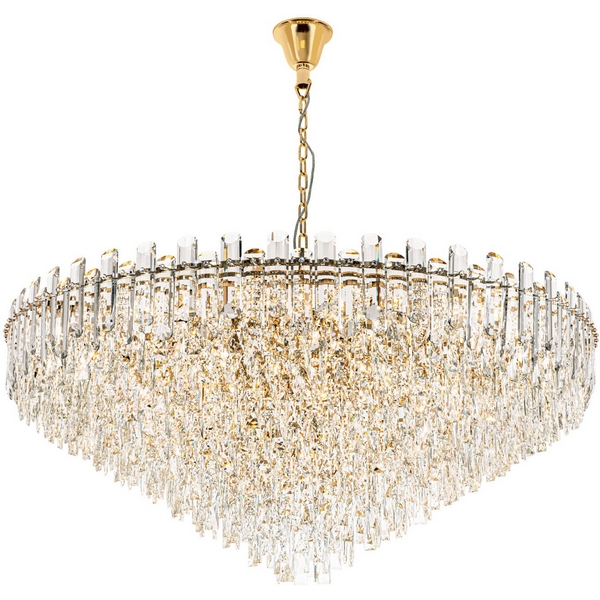 Изображение товара Подвесная люстра хрустальная Modelux ML.7088.1200R GD