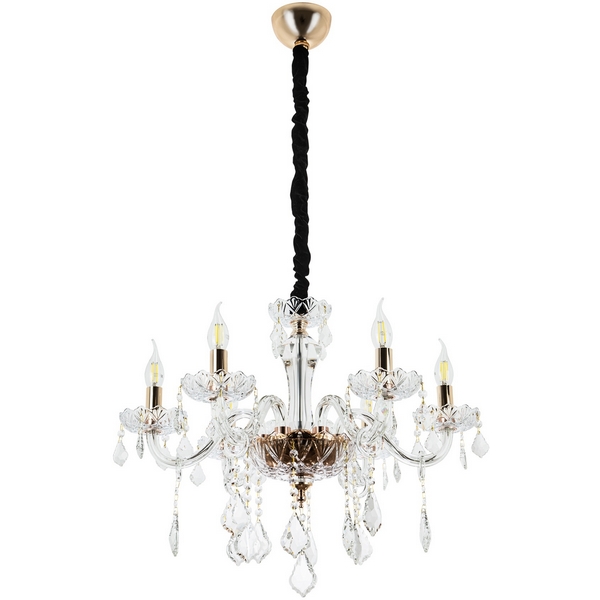 

Подвесная люстра Modelux MODELUX ML.7151.6P, Золото, MODELUX ML.7151.6P