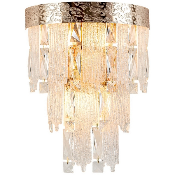 

Бра хрустальное Modelux MODELUX ML.7206.360 GD, Прозрачный;золото, MODELUX ML.7206.360 GD