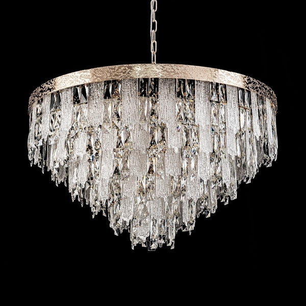 

Подвесная люстра хрустальная Modelux MODELUX ML.7206.800 GD, Прозрачный;золото, MODELUX ML.7206.800 GD