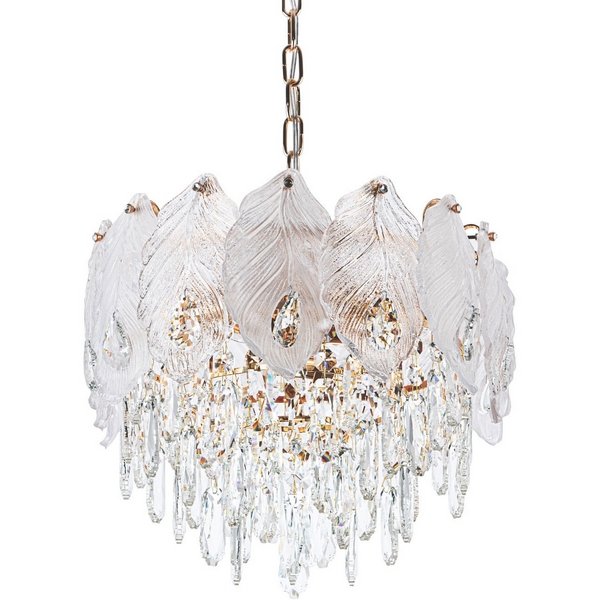 

Подвесная люстра Modelux MODELUX ML.7221.400 GD, Прозрачный;золото, MODELUX ML.7221.400 GD