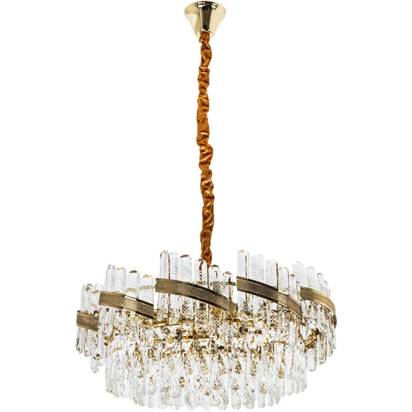 Изображение товара Подвесная хрустальная люстра Modelux ML.750.12 GD 12 ламп модерн дизайн