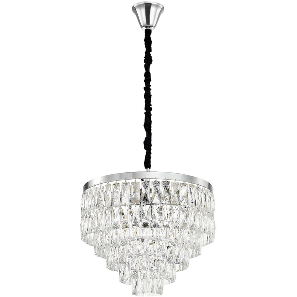 Изображение товара Подвесная хрустальная люстра Modelux ML.844.9 CR для гостиной и кухни