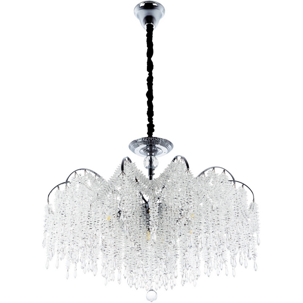 

Подвесная люстра хрустальная Modelux MODELUX ML.855.16 CR, Хром;прозрачный, MODELUX ML.855.16 CR