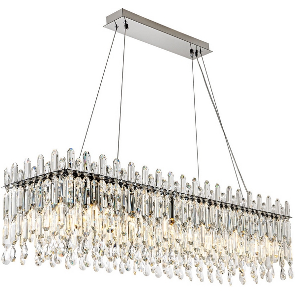 

Подвесная люстра хрустальная Modelux MODELUX ML.875.1150 CR, Хром;прозрачный, MODELUX ML.875.1150 CR