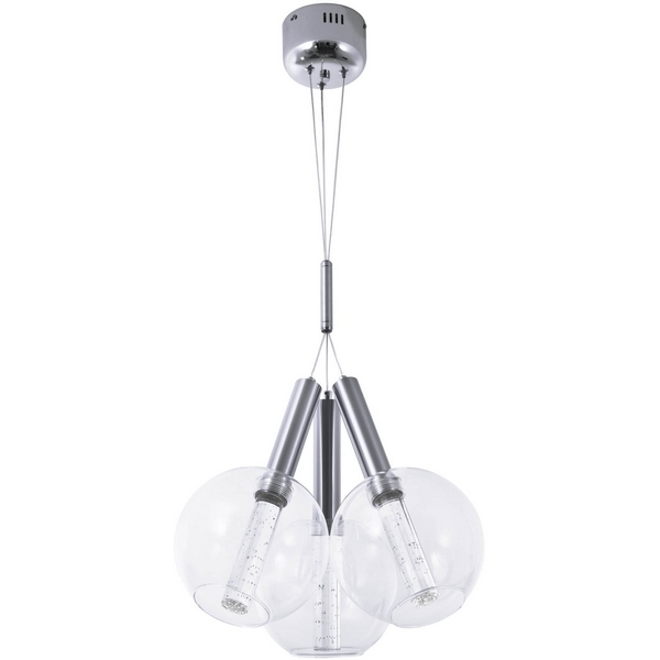 

Подвесной светильник светодиодный Modelux MODELUX ML.88917.3 CH, Хром, MODELUX ML.88917.3 CH