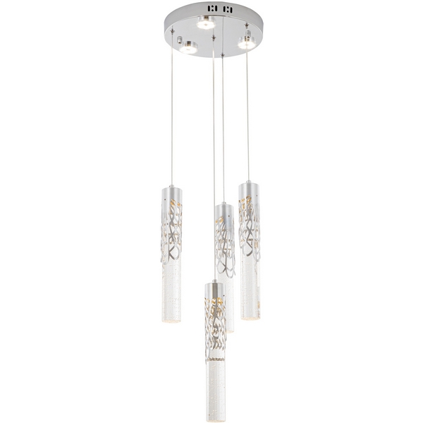 

Подвесной светильник светодиодный Modelux MODELUX ML.88965.4 CH, Хром, MODELUX ML.88965.4 CH