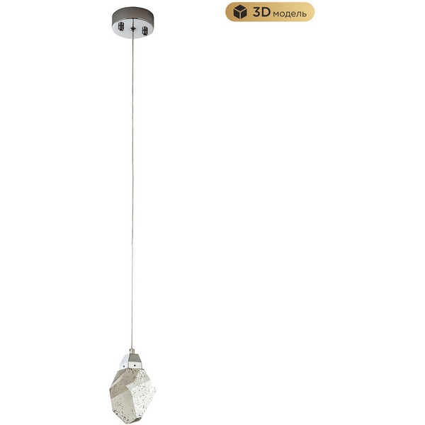 

Подвесной светильник светодиодный хрустальный Modelux MODELUX ML.88971.1 CH, Хром, MODELUX ML.88971.1 CH