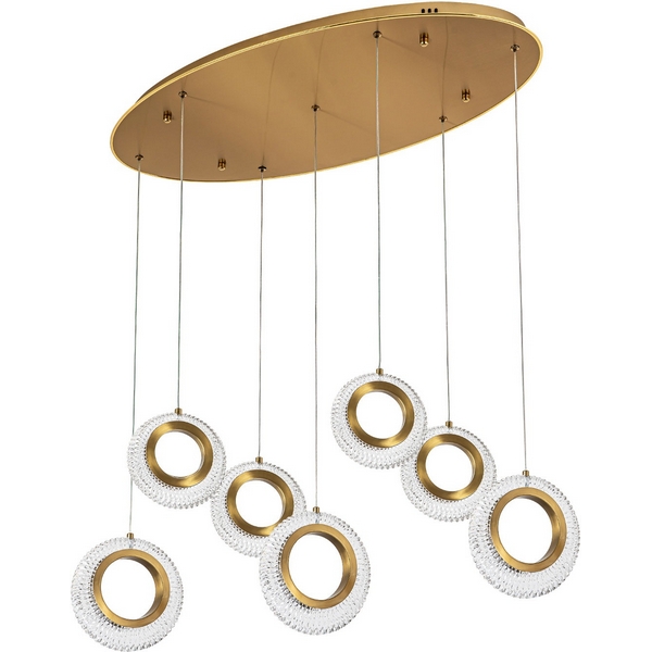 

Подвесной светильник светодиодный Modelux MODELUX ML.89023.7 BS, Латунь, MODELUX ML.89023.7 BS