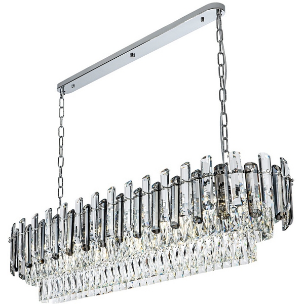 

Подвесная люстра хрустальная Modelux MODELUX ML.9006.1200 CR-SM, Хром;прозрачный, MODELUX ML.9006.1200 CR-SM