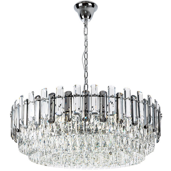 

Подвесная люстра хрустальная Modelux MODELUX ML.9006.16 CR-SM, Прозрачный;золото, MODELUX ML.9006.16 CR-SM