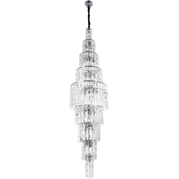 

Подвесная люстра хрустальная Modelux ML.900.20 CR, Хром;прозрачный, ML.900.20 CR