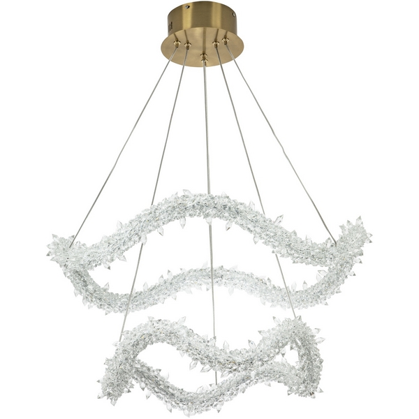 

Подвесной светильник светодиодный хрустальный с регулировкой цветовой температуры Modelux MODESTYLE MS.1141.650 BS, Латунь, MODESTYLE MS.1141.650 BS