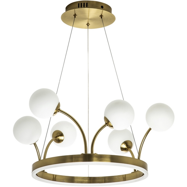 

Подвесной светильник светодиодный Modelux MODESTYLE MS.1535.6 BS, Латунь, MODESTYLE MS.1535.6 BS