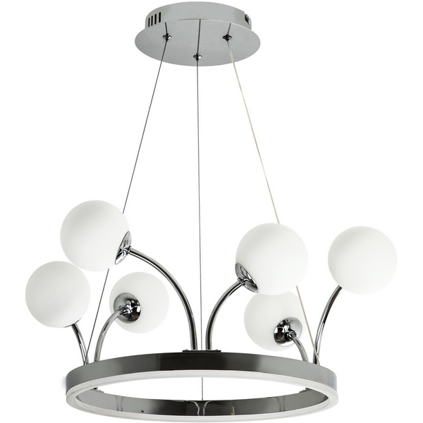 

Подвесной светильник светодиодный Modelux MODESTYLE MS.1535.6 CR, Хром, MODESTYLE MS.1535.6 CR