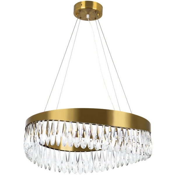 

Подвесной светильник светодиодный хрустальный с регулировкой цветовой температуры Modelux MODESTYLE MS.19069.600, Прозрачный;бронза, MODESTYLE MS.19069.600