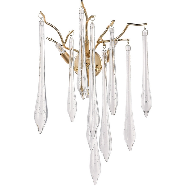 

Бра хрустальное Modelux MODESTYLE MS.2102.350 GD, Прозрачный;золото, MODESTYLE MS.2102.350 GD