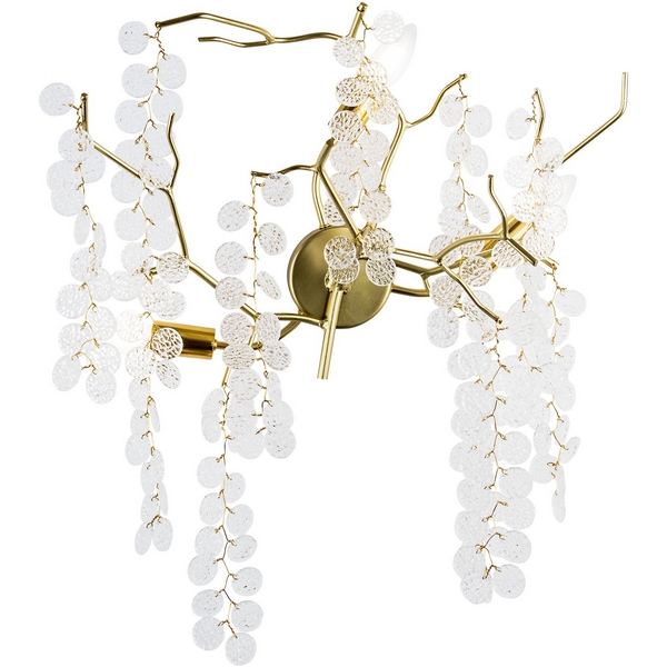 Изображение товара Бра хрустальное Modelux MODESTYLE MS.2107.03 GD для современного интерьера