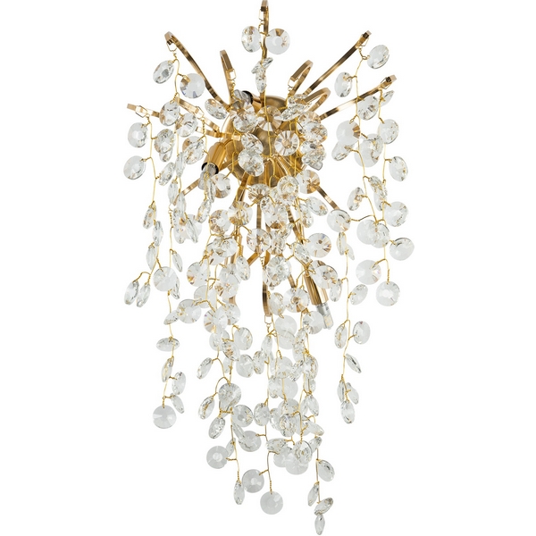 

Бра хрустальное Modelux MODESTYLE MS.2108.360 GD, Прозрачный;золото, MODESTYLE MS.2108.360 GD