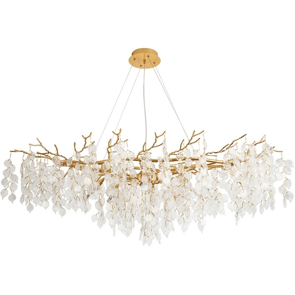 

Подвесная люстра хрустальная Modelux MODESTYLE MS.2109.1200 GD, Прозрачный;золото, MODESTYLE MS.2109.1200 GD