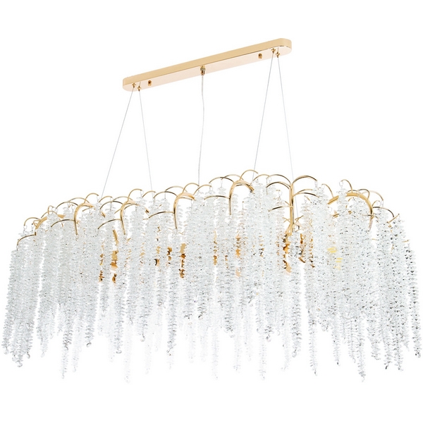 

Подвесная люстра хрустальная Modelux MODESTYLE MS.2110.1200 GD, Прозрачный;золото, MODESTYLE MS.2110.1200 GD
